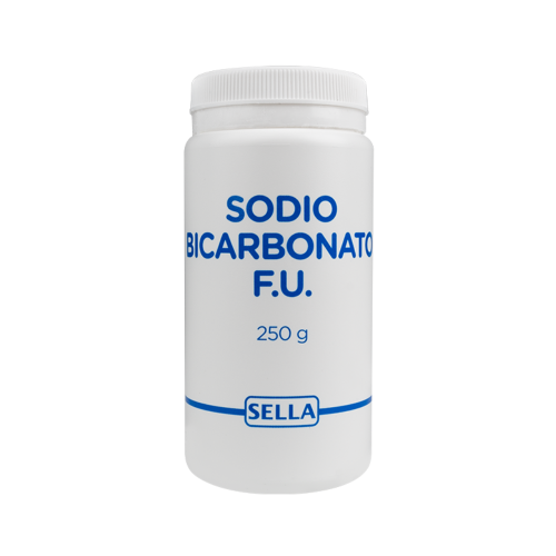 Sodio Bicarbonato F.U. Polvere Barattolo 250g - Sella