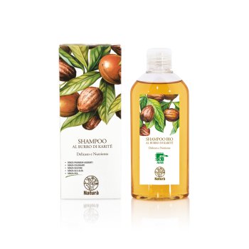naturà - shampoo bio al burro di karite' delicato e nutriente 200 ml