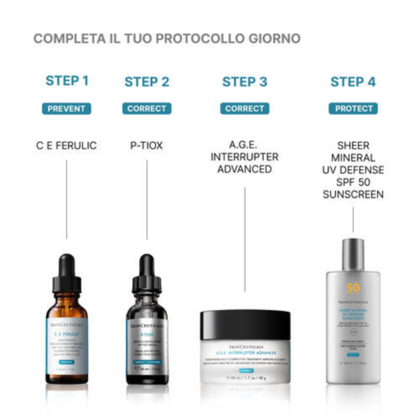 Skinceuticals P-Tiox Siero Multi-Peptide Modulante Per Rughe Di Contrazione 30ml