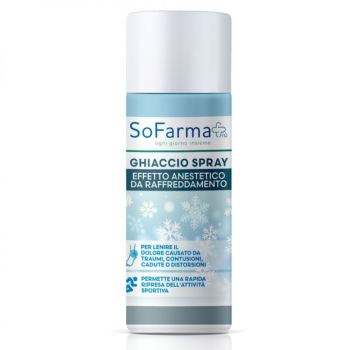 sofarmapiù ghiaccio spray 200 ml – sollievo immediato da traumi e contusioni