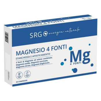 srg magnesio 4 fonti 30 compresse