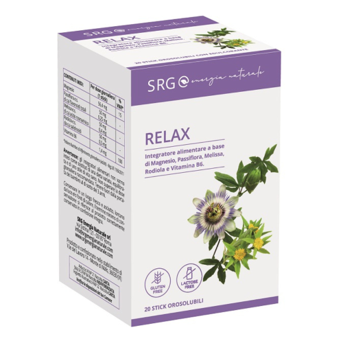 Srg Relax 20 Stick Orosolubili