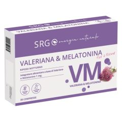 srg valeriana & melatonina 30 compresse