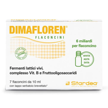 dimafloren fermenti lattici vivi e vitamine b - 7 flaconcini monodose 10ml