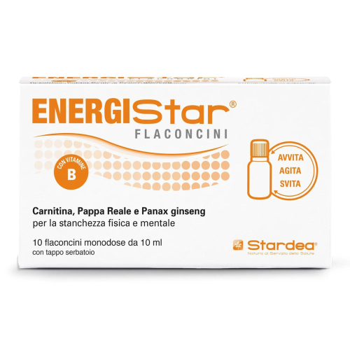 Energistar Integratore Polivitaminico 10 Flaconcini Monodose 10ml