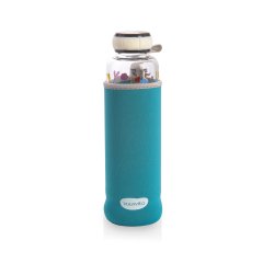 neavita - start up piperita bottiglia in vetro con filtro in acciaio 550ml