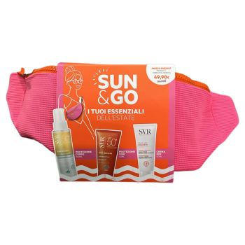 svr sun secure set summer sun & go | kit solare in marsupio | 3 prodotti
