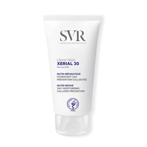 SVR - Xerial 30 Piedi 30% Urea Crema Nutri-Riparativa Idratante 24h Previene Le Callosità 50ml