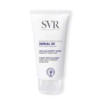 svr - xerial 50 extreme crema piedi 50% urea e acido salicilico crema anti-callosità azione in 7 giorni tilomi e duroni 50ml