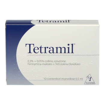 tetramil collirio 10 flaconcini monodose 0,5ml