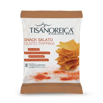 gianluca mech - tisanoreica snack salato gusto paprika 25g