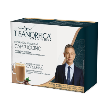 gianluca mech - tisanoreica bevanda al gusto di cappuccino classico 4 pat