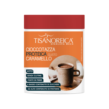 gianluca mech - tisanoreica cioccotazza proteica gusto caramello 400g