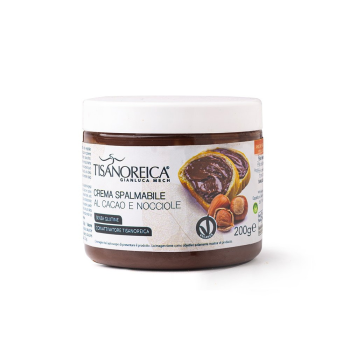 gianluca mech - tisanoreica ciocomech crema spalmabile cacao e nocciole 200g