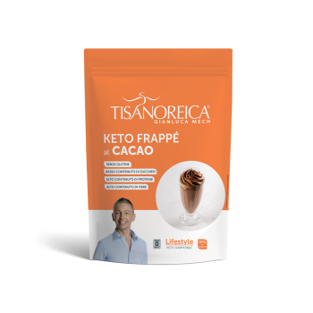 gianluca mech - tisanoreica keto frappè al gusto di cacao 400g