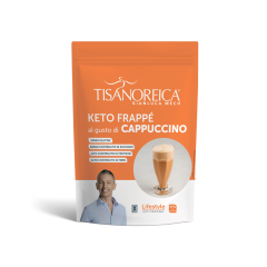 gianluca mech - tisanoreica keto frappè al gusto di cappuccino 400g