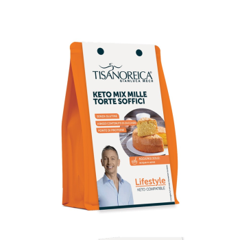 gianluca mech - tisanoreica keto mix mille torte soffici gusto vaniglia lifestyle 400g