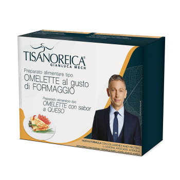 gianluca mech - tisanoreica preparato per omelette al gusto di formaggio 4 x 28g