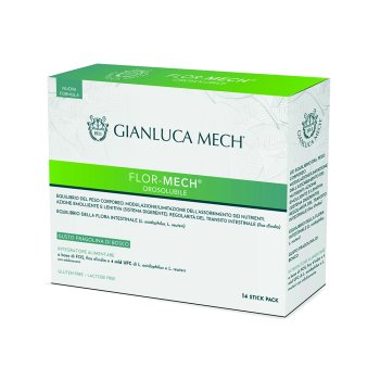 gianluca mech - flor-mech integratore orosolubile 14 stick 2,2g