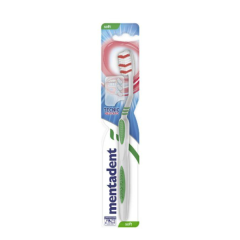 mentadent spazzolino tecnic clean delicato setole soft 1 pezzo