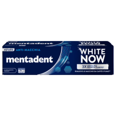 mentadent white now dentifricio anti-macchia 75ml