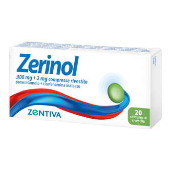 zerinol 20 compresse rivestite 300mg+2mg