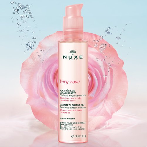 Nuxe Very Rose Olio Delicato Struccante 150 ml