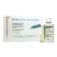verdescienza hairsystem plus m-rinfoltil complex 15 fiale 7ml e shampoo 150ml