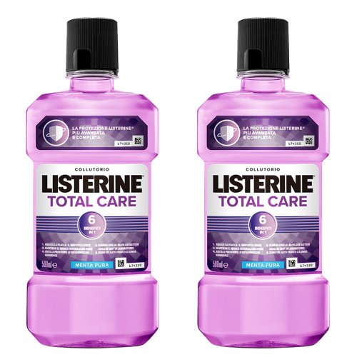 Listerine Collutorio Total Care Pacco Doppio 2 x 500ml