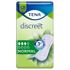 tena discreet normal - assorbente perdite urinarie da leggera a moderata 12 pezzi
