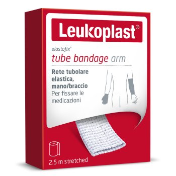 leukoplast elastofix rete tubolare elastica - mano / braccio 2,5 mt