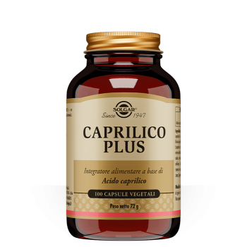 solgar - caprilico plus 100 capsule vegetali