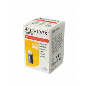 Accu-chek Fastclix - Lancette Pungidito Sterili Per La Glicemia 24 Pezzi