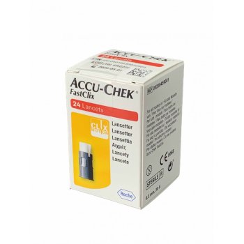 accu-chek fastclix - lancette pungidito sterili per la glicemia 24 pezzi