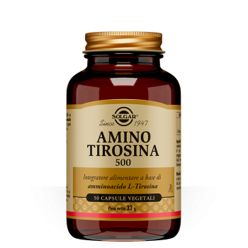 solgar - amino tirosina 500 - 50 capsule vegetali