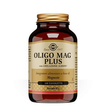 solgar - oligo mag plus 100 tavolette