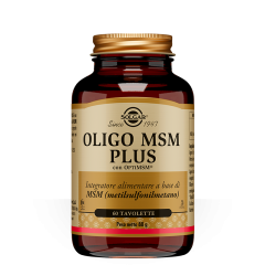 solgar - oligo msm plus 60 tavolette