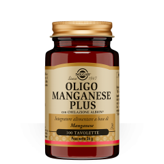 Solgar - Oligo Manganese Plus 100 Tavolette
