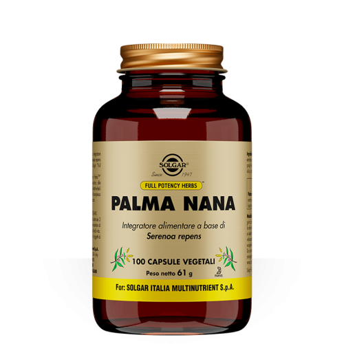 Solgar - Palma Nana 100 Capsule Vegetali