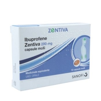 ibuprofene zentiva 12 capsule molli 200mg