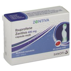 Ibuprofene Zentiva 20 Capsule Molli 400mg