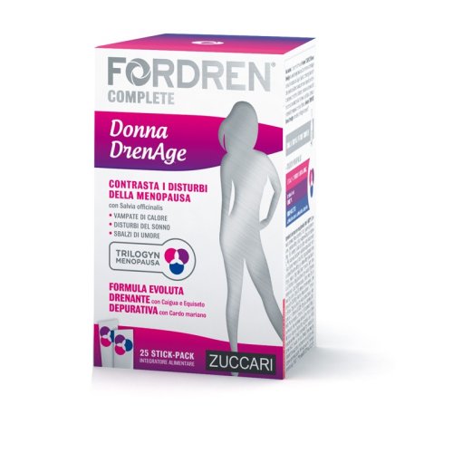 Zuccari Fordren Complete Donna DrenAge 25 Stick-Pack x 10 ml