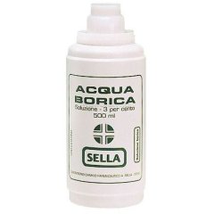 acido borico sella 3% 500 ml