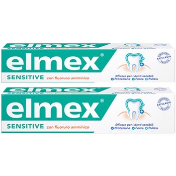 elmex sensitive dentrificio bipacco 2 x 75 ml