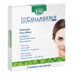 Esi Biocollagenix Hydrogel Face Mask Beauty Formula Lift Maschera Viso 2 Pezzi