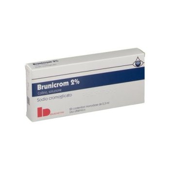 brunicrom collirio 20 flaconcini monodose 0,3 ml