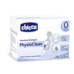 chicco physioclean soluzione fisiologica sterile 5 ml 25 pezzi