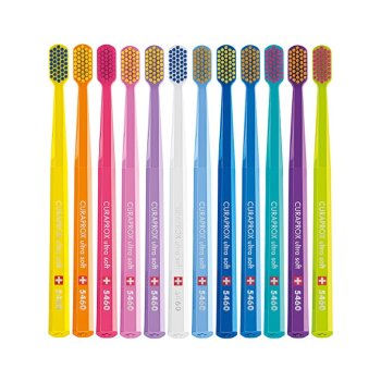 curaprox spazzolino da denti ultra soft 1 pezzo vari colori