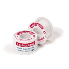 Leukoplast Cerotto Su Rocchetto Leukoplast Skin Sensitive - 2,5cm x 2,6m