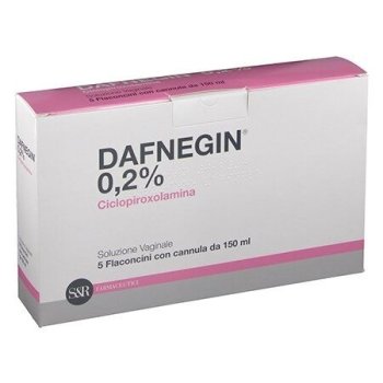 dafnegin 5 flaconi soluzione vaginale 150ml 0,2%